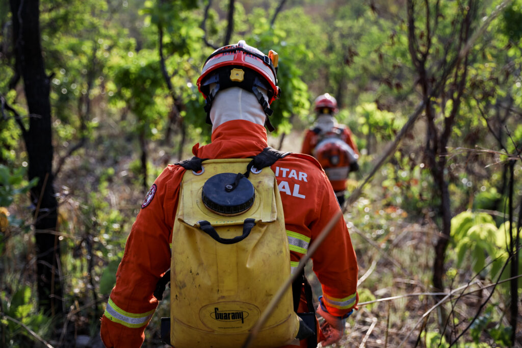 “O cenário é desafiador: existe uma seca severa e as pessoas precisam parar de fazer uso do fogo”, orienta comandante-geral do Corpo de Bombeiros