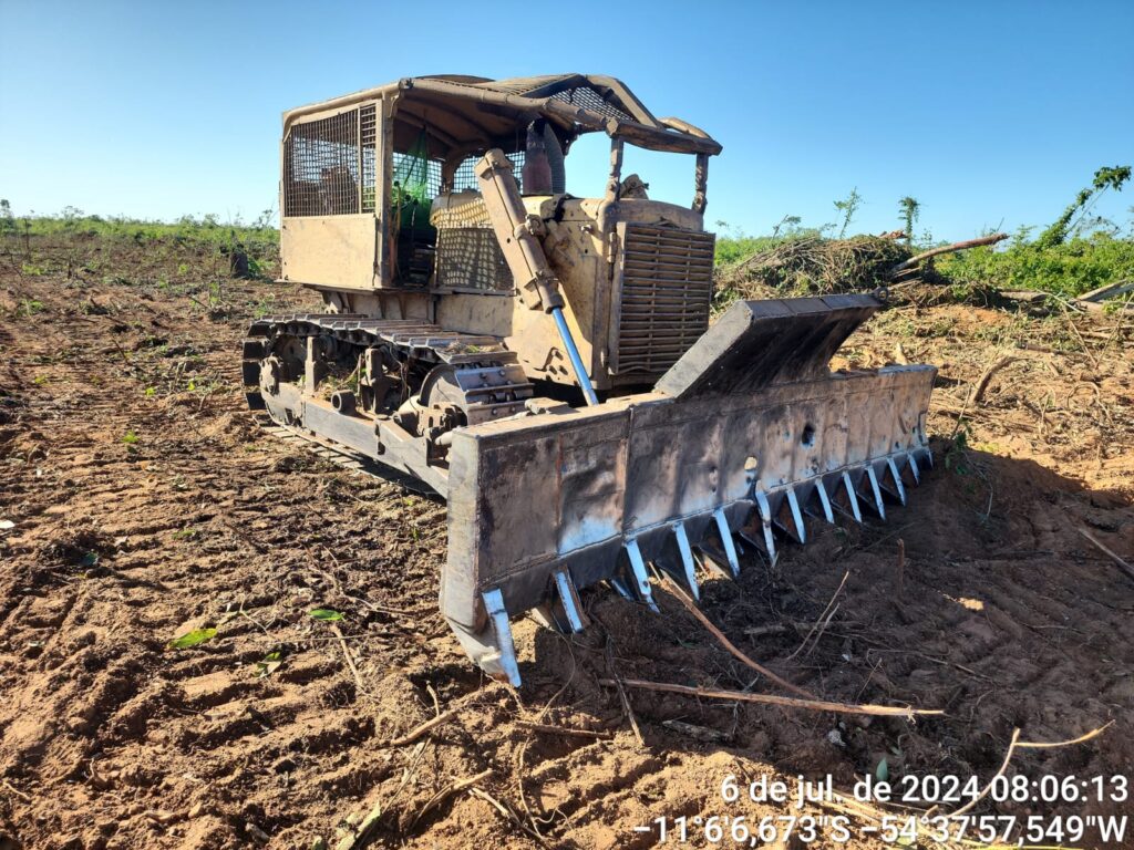 Batalhão Ambiental prende três pessoas e aplica R$ 450 mil em multas por desmatamento ilegal