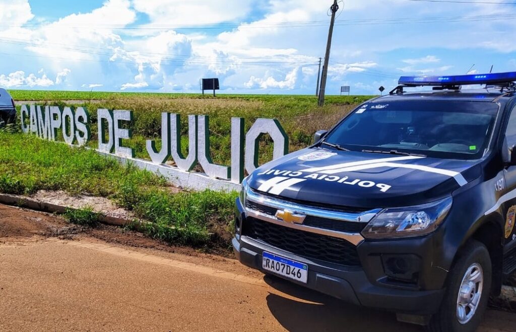 Autores de estelionato em Alto Taquari são presos com veículo clonado em Primavera do Leste