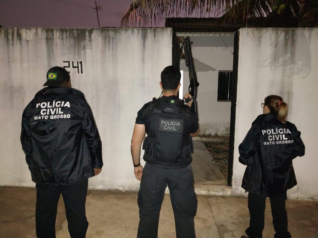 Polícia Civil prende autor de homicídio de tatuador ocorrido em Várzea Grande