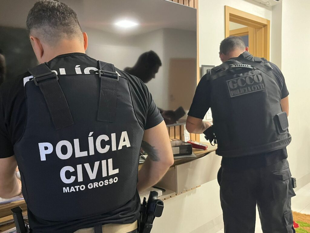 Polícia Civil prende três envolvidos em roubo em empresa de sucata em Várzea Grande